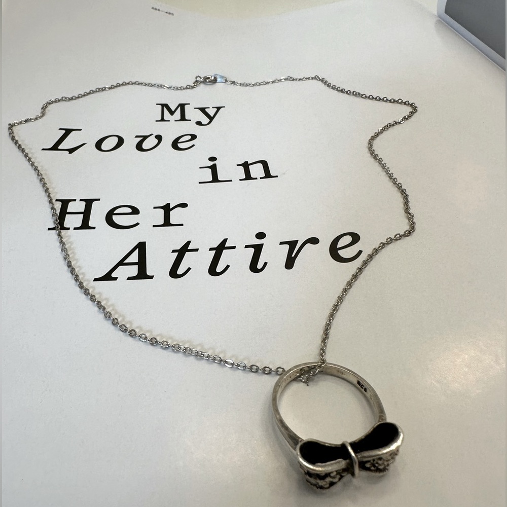 925 Silver Bow Ring